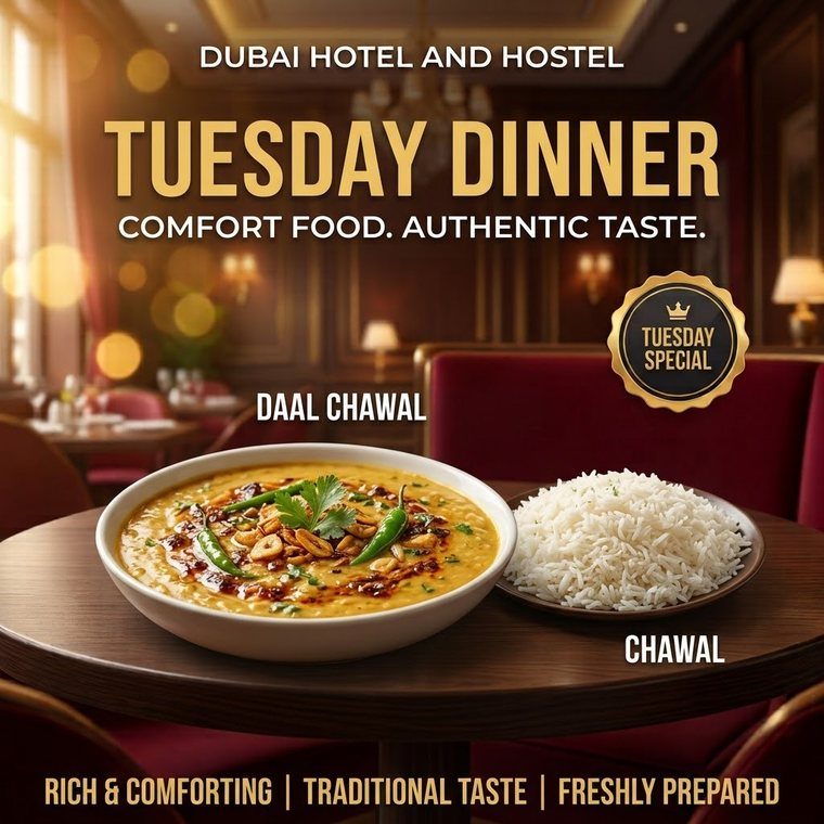 Tuesday dinner — daal chawal