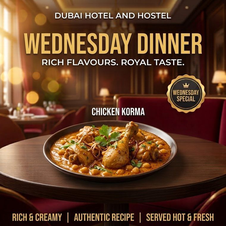 Wednesday dinner — chicken korma